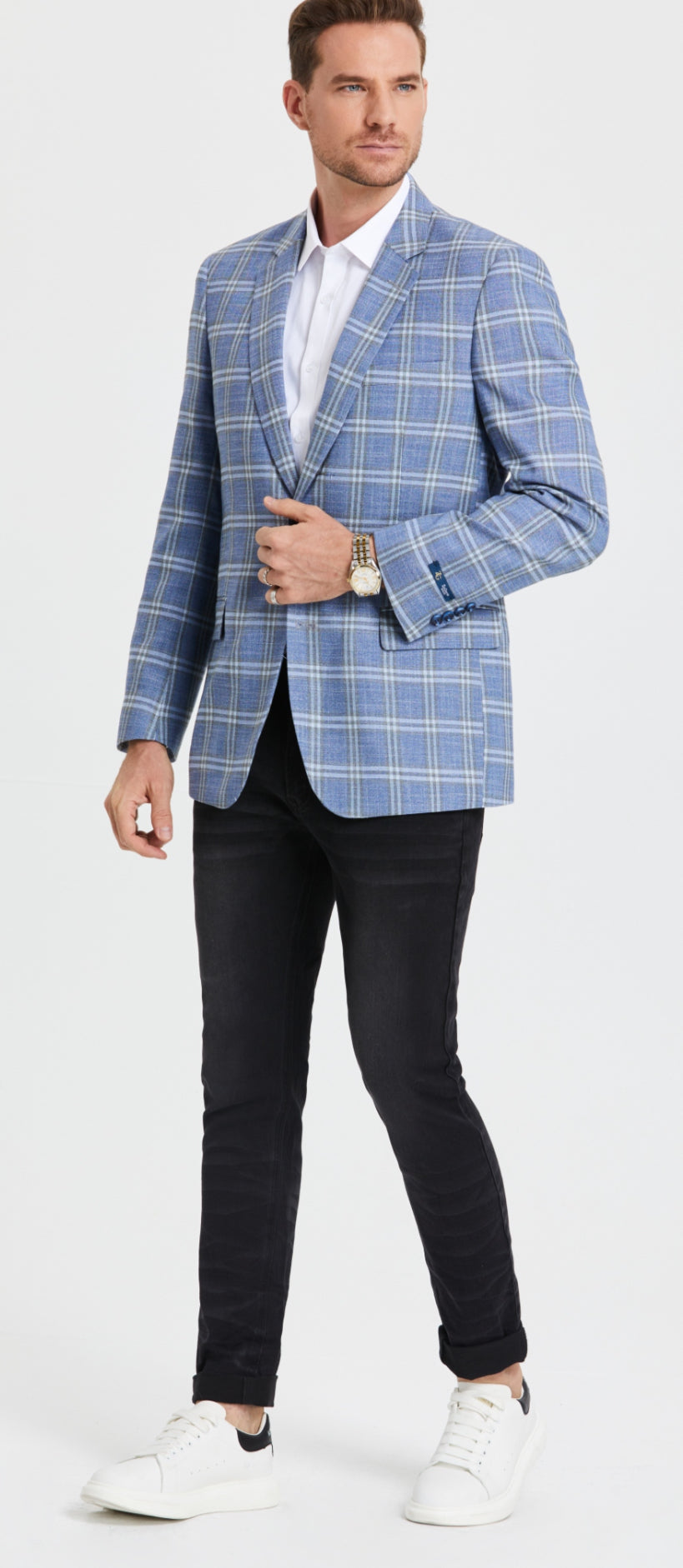 Plaid Aesthetics Suit Set